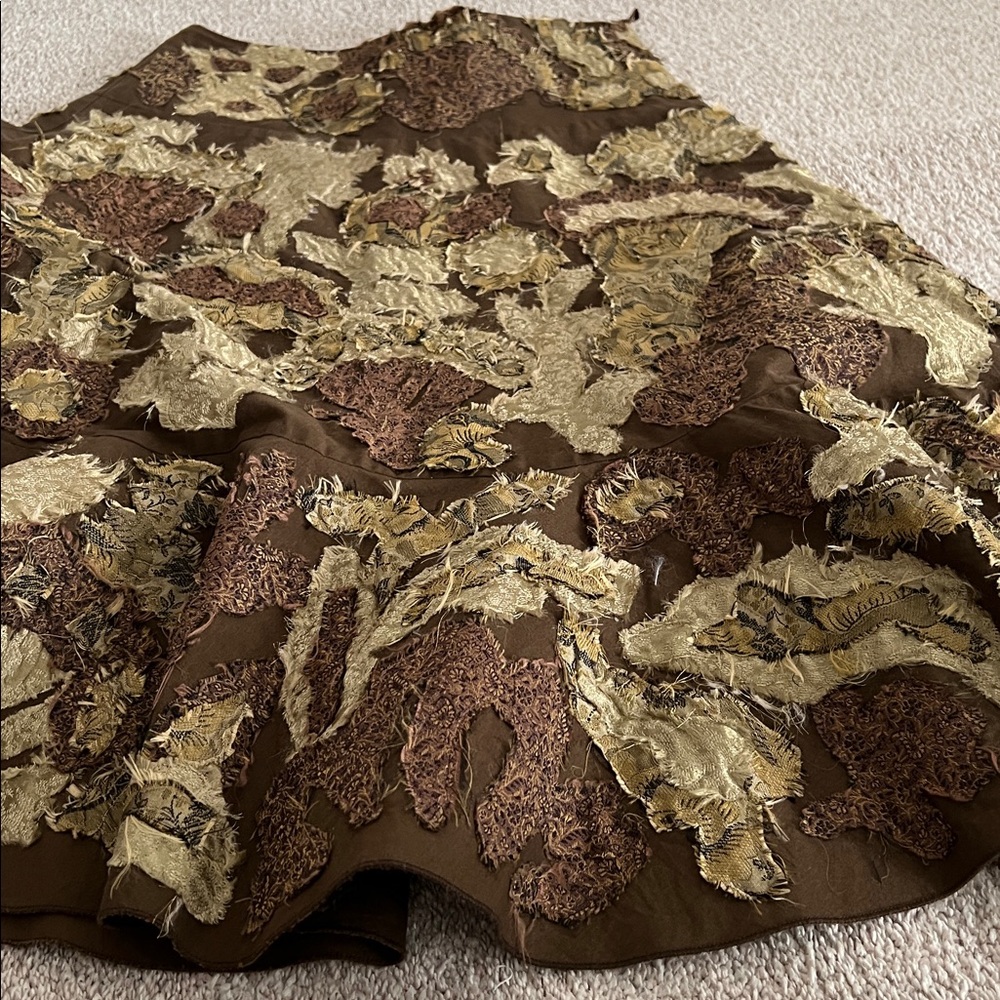 MaxMara Weekend Patchwork Floral Midi Skirt – Size 4 - Picture 12 of 16
